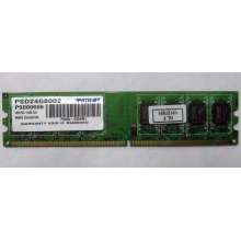 Модуль оперативной памяти 4Gb DDR2 Patriot PSD24G8002 pc-6400 (800MHz)  (Апрелевка)