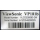 Viewsonic VP181b (Апрелевка)