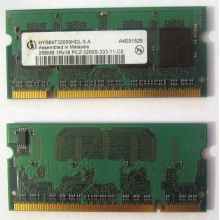 Модуль памяти для ноутбуков 256MB DDR2 SODIMM PC3200 (Апрелевка)